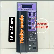 POWER KIT MODEL APOLLO 16 X 40 CM KIT POWER SPEAKER AKTIF 2 WAY 16X40